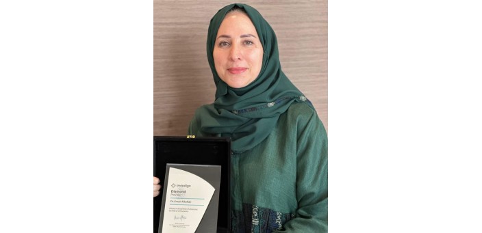 اول استشارية سعودية في المملكة العربية السعودية تحصل على تصنيف الدرع الماسي